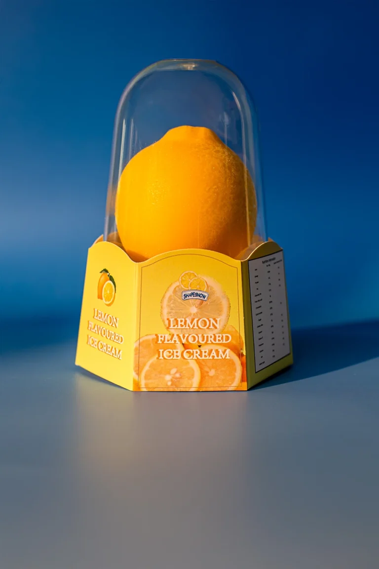 lemon shaped ice cream